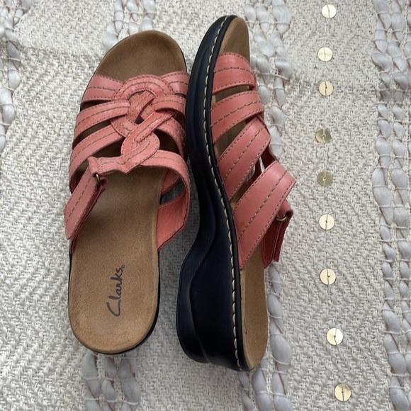 Clarks - Lexi Coral Braided Leather Sandals - Picture 9 of 11